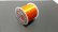画像1: オペロンゴム オレンジ 水晶の線 ブレスレット作成用 太さ約0.8mm 長さ約70m ポリウレタン シリコンゴム (1)